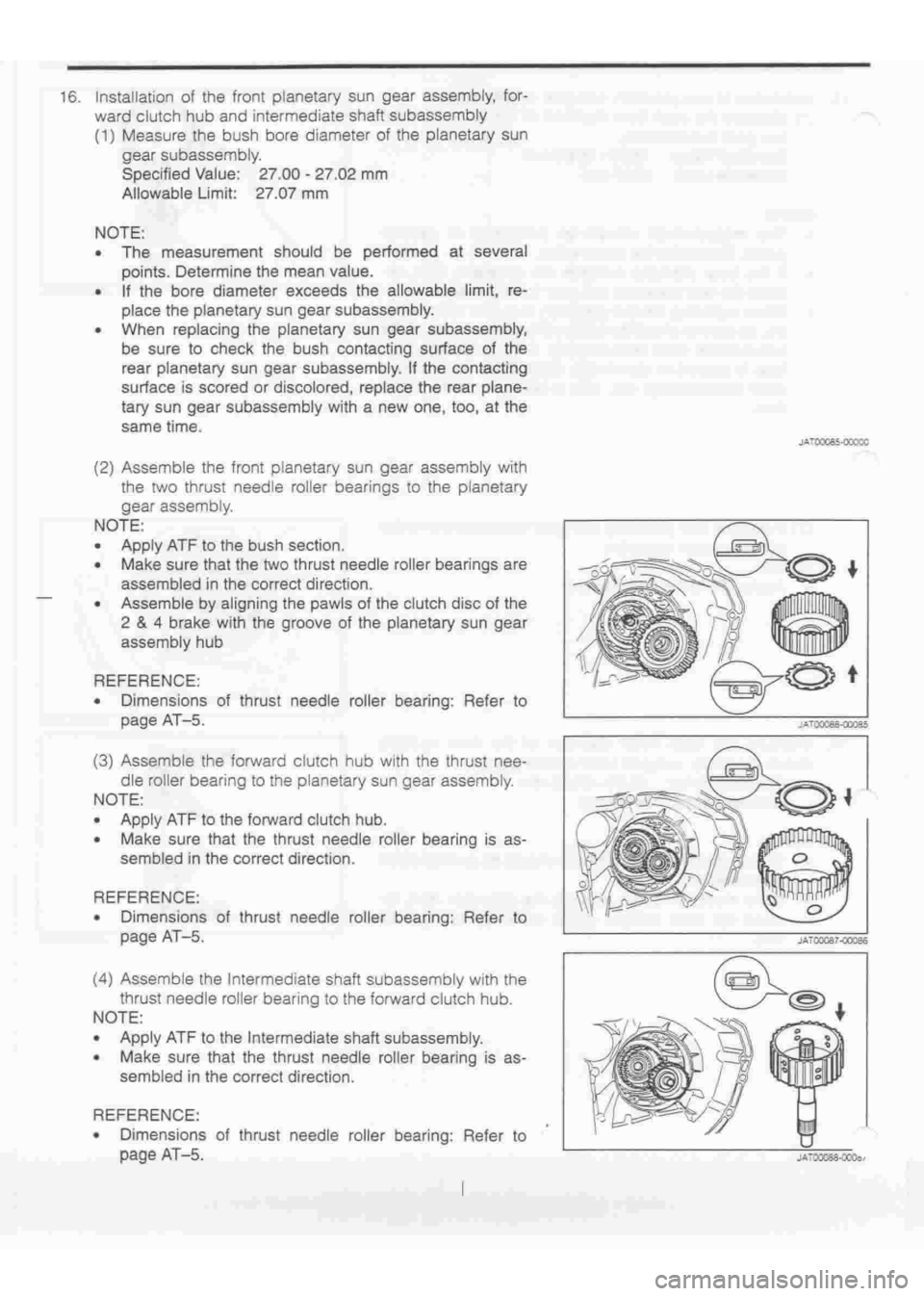 DAIHATSU TERIOS 2000 Service Owners Guide
www.WorkshopManuals.co.uk
Purchased from www.WorkshopManuals.co.uk DAIHATSU TERIOS 2000 Service Owners Guide
www.WorkshopManuals.co.uk
Purchased from www.WorkshopManuals.co.uk