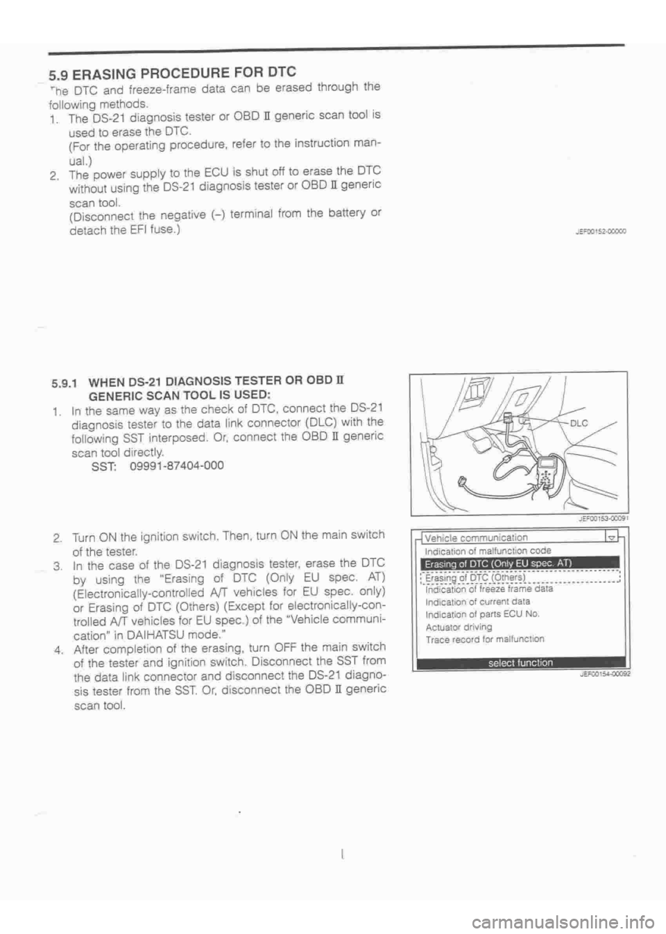 DAIHATSU TERIOS 2000 Service Repair Manual
www.WorkshopManuals.co.uk
Purchased from www.WorkshopManuals.co.uk DAIHATSU TERIOS 2000 Service Repair Manual
www.WorkshopManuals.co.uk
Purchased from www.WorkshopManuals.co.uk