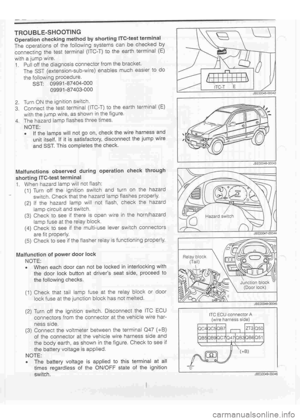 DAIHATSU TERIOS 2000 Service Manual PDF
www.WorkshopManuals.co.uk
Purchased from www.WorkshopManuals.co.uk DAIHATSU TERIOS 2000 Service Manual PDF
www.WorkshopManuals.co.uk
Purchased from www.WorkshopManuals.co.uk