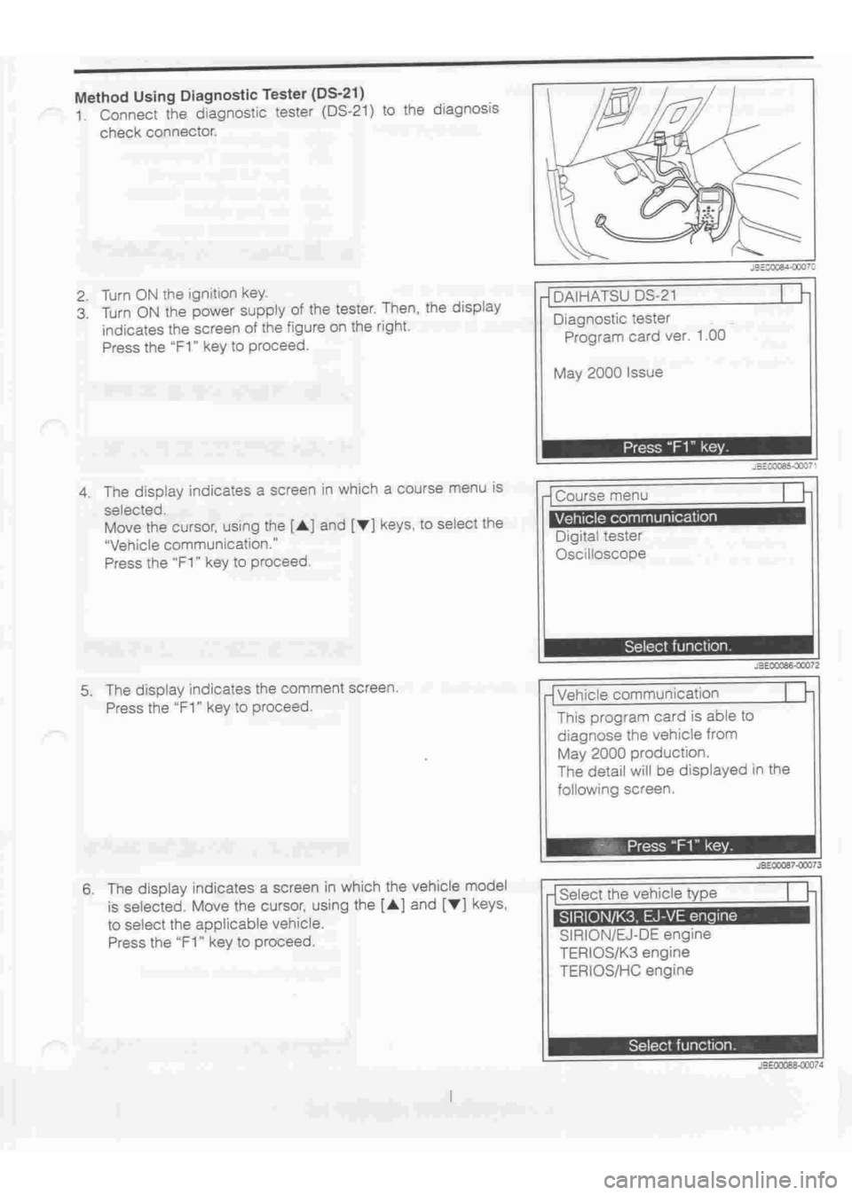 DAIHATSU TERIOS 2000 Service Manual PDF
www.WorkshopManuals.co.uk
Purchased from www.WorkshopManuals.co.uk DAIHATSU TERIOS 2000 Service Manual PDF
www.WorkshopManuals.co.uk
Purchased from www.WorkshopManuals.co.uk