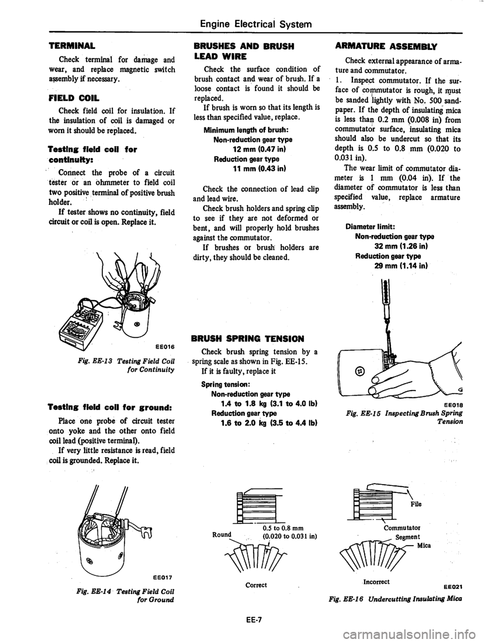 DATSUN 280Z 1977  Service Repair Manual 