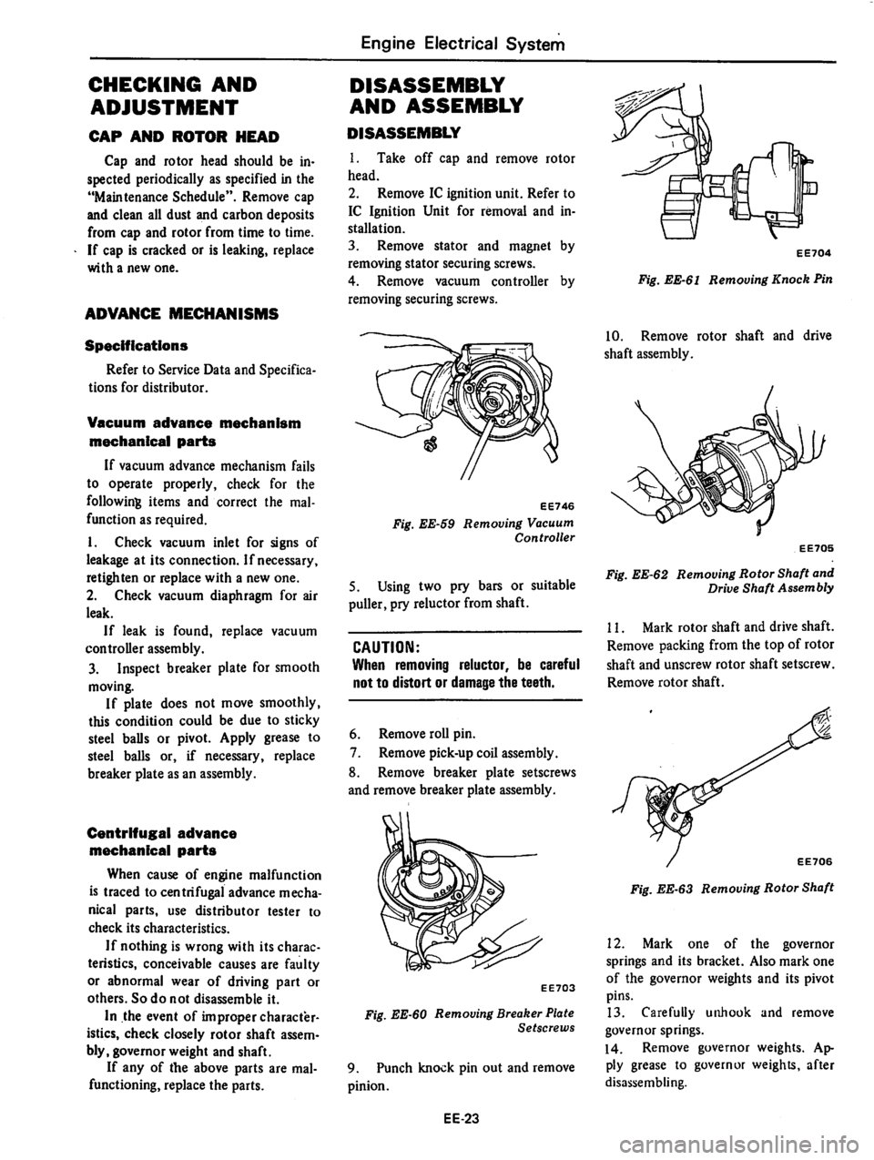 DATSUN 280Z 1977  Service Repair Manual 