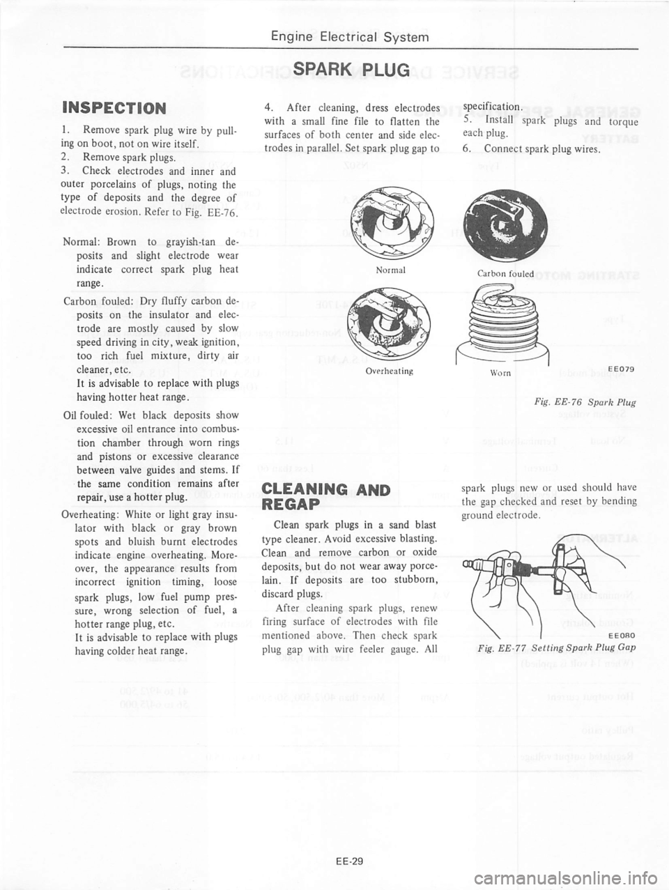 DATSUN 280Z 1977  Service Repair Manual 