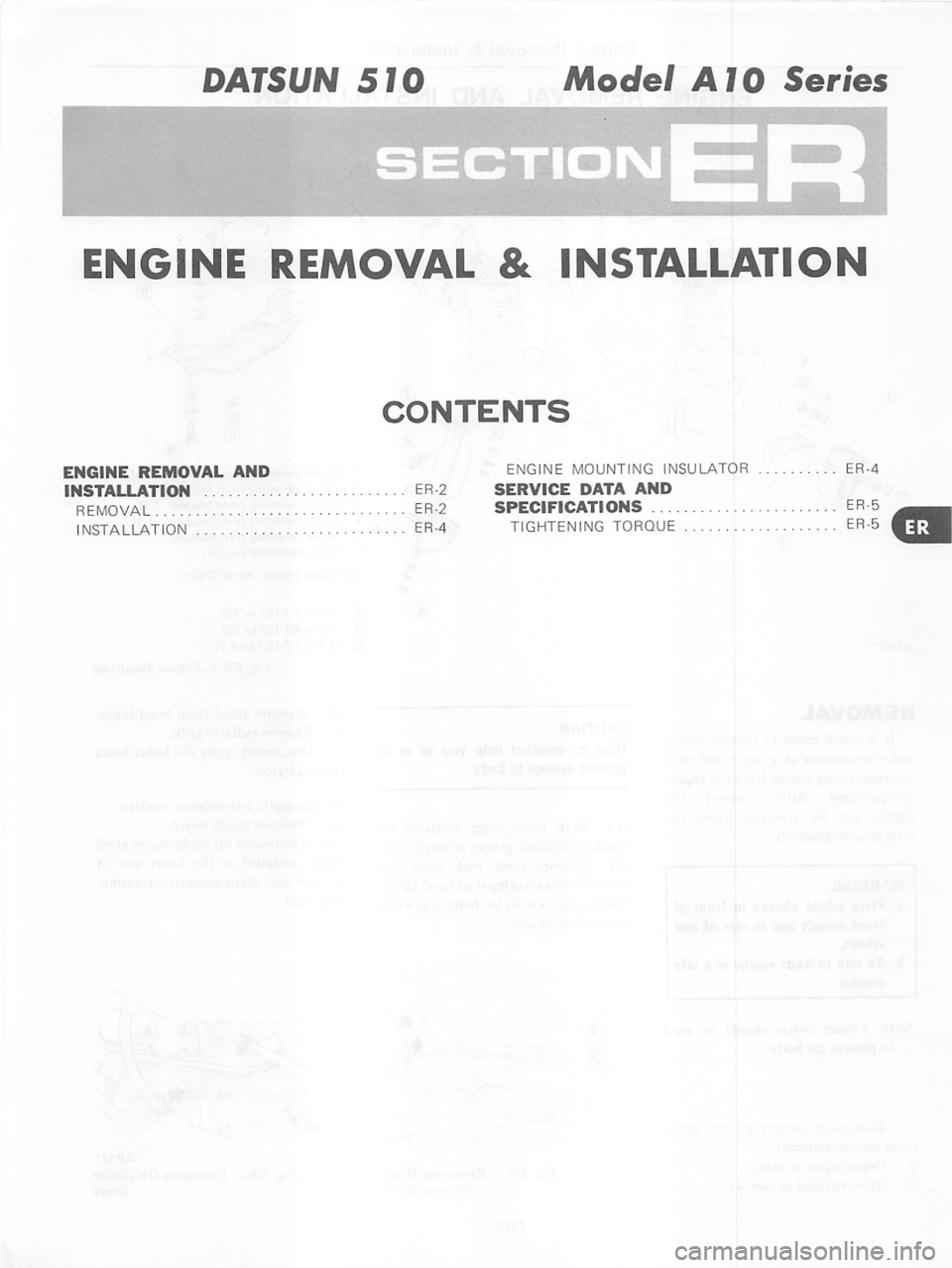 DATSUN 280Z 1977  Service Repair Manual 