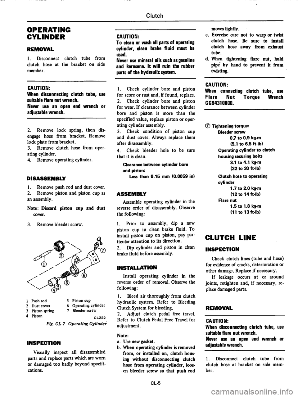 DATSUN 280Z 1977 Service Repair Manual DATSUN 280Z 1977 Service Repair Manual