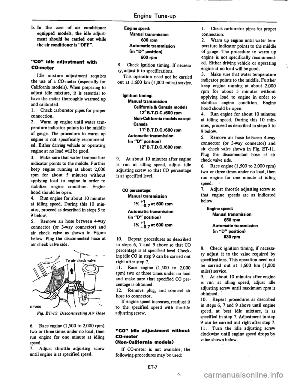 DATSUN 280Z 1977  Service User Guide 