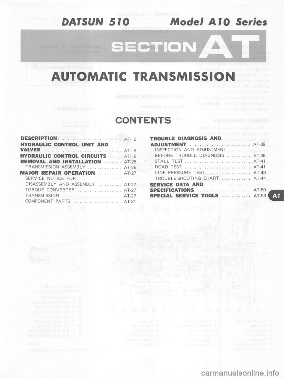 DATSUN 280Z 1977  Service Repair Manual 