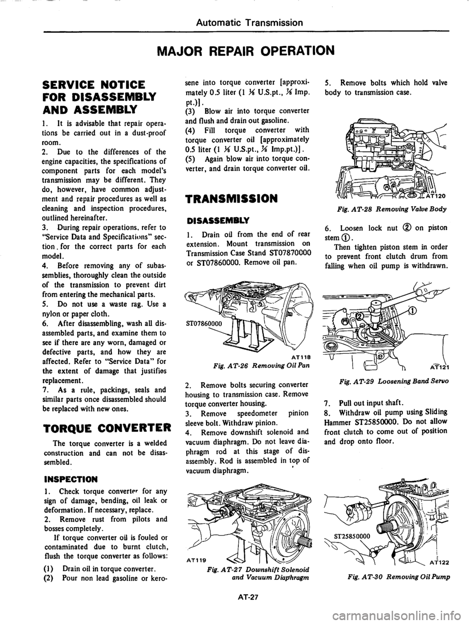 DATSUN 280Z 1977  Service Repair Manual 