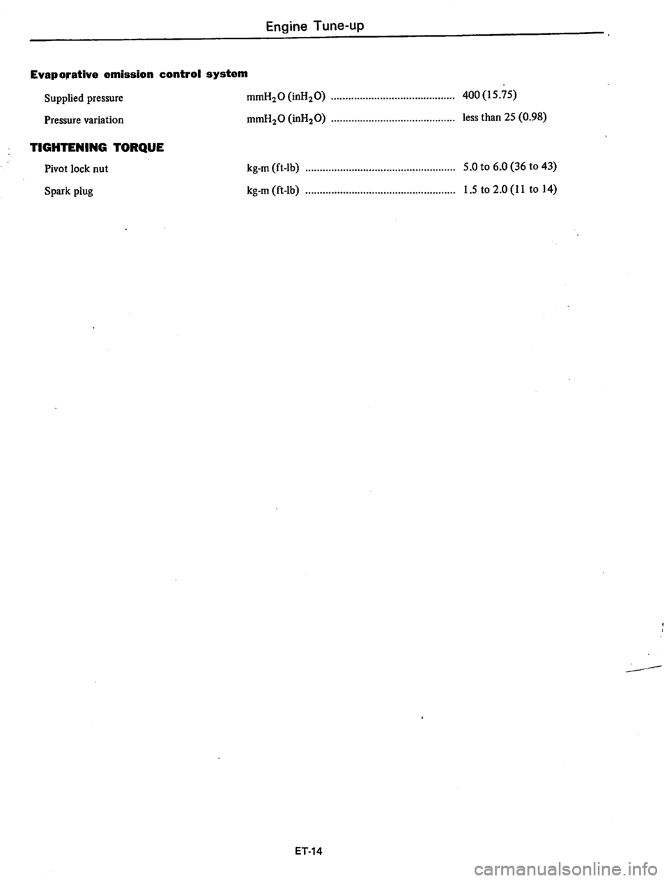 DATSUN 280Z 1977 Service Owners Manual DATSUN 280Z 1977 Service Owners Manual