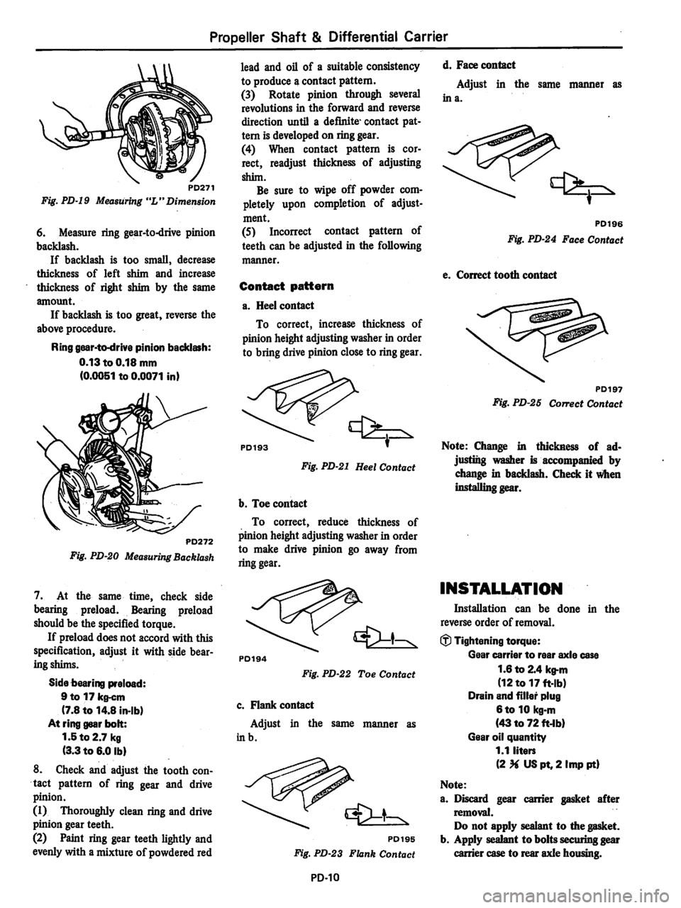 DATSUN 280Z 1977 Service Repair Manual DATSUN 280Z 1977 Service Repair Manual
