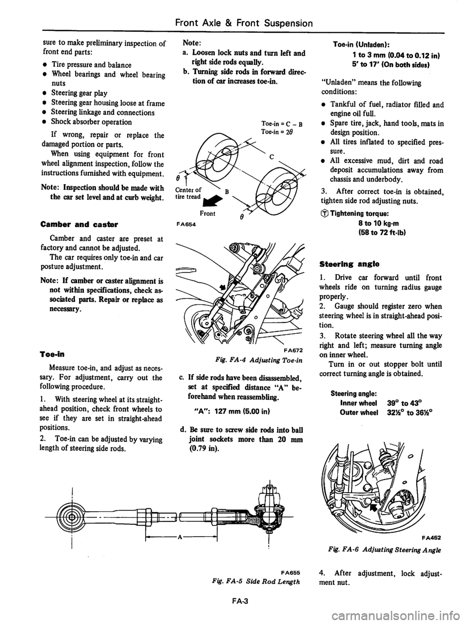 DATSUN 280Z 1977  Service Repair Manual 