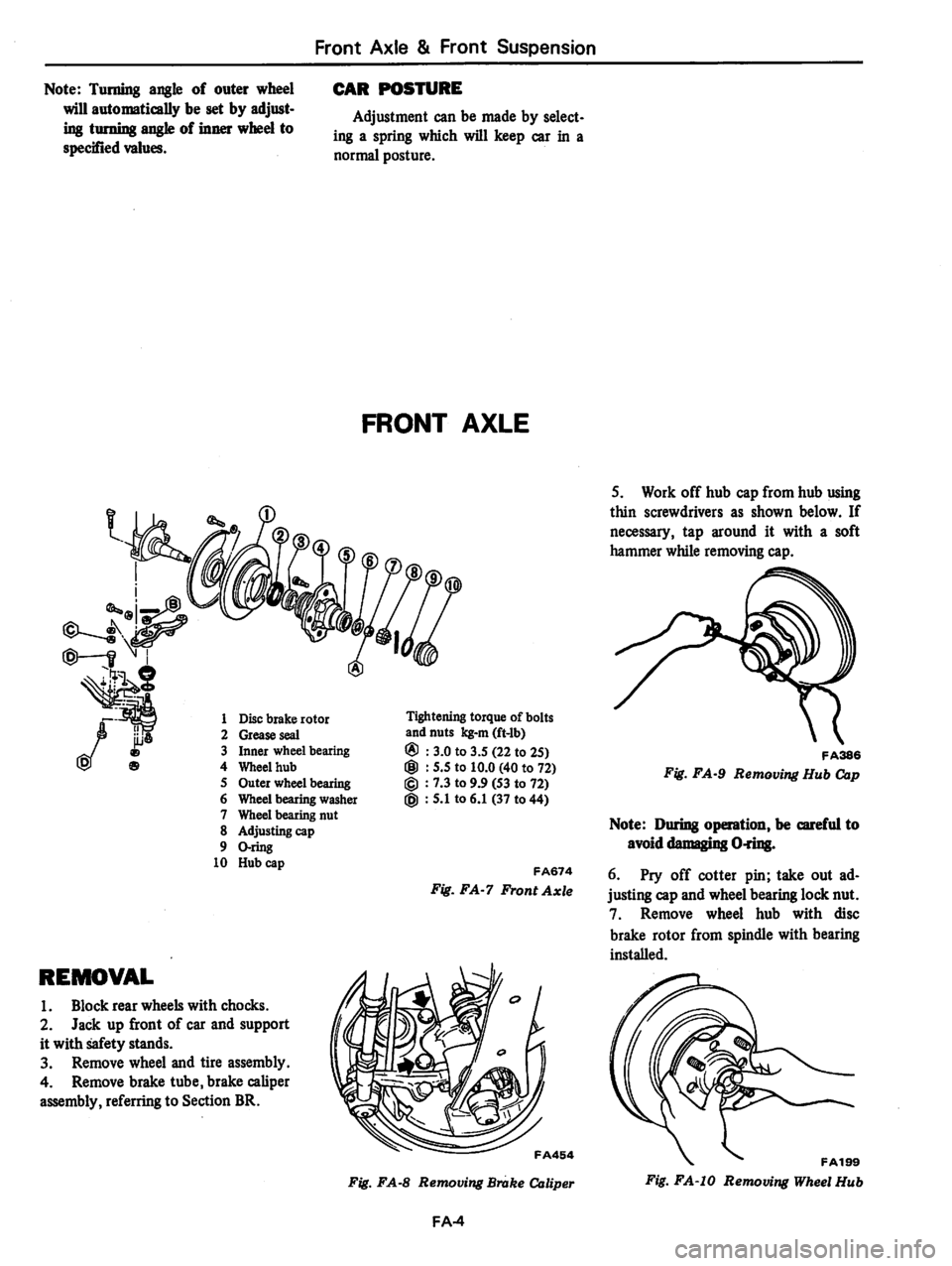 DATSUN 280Z 1977  Service Repair Manual 