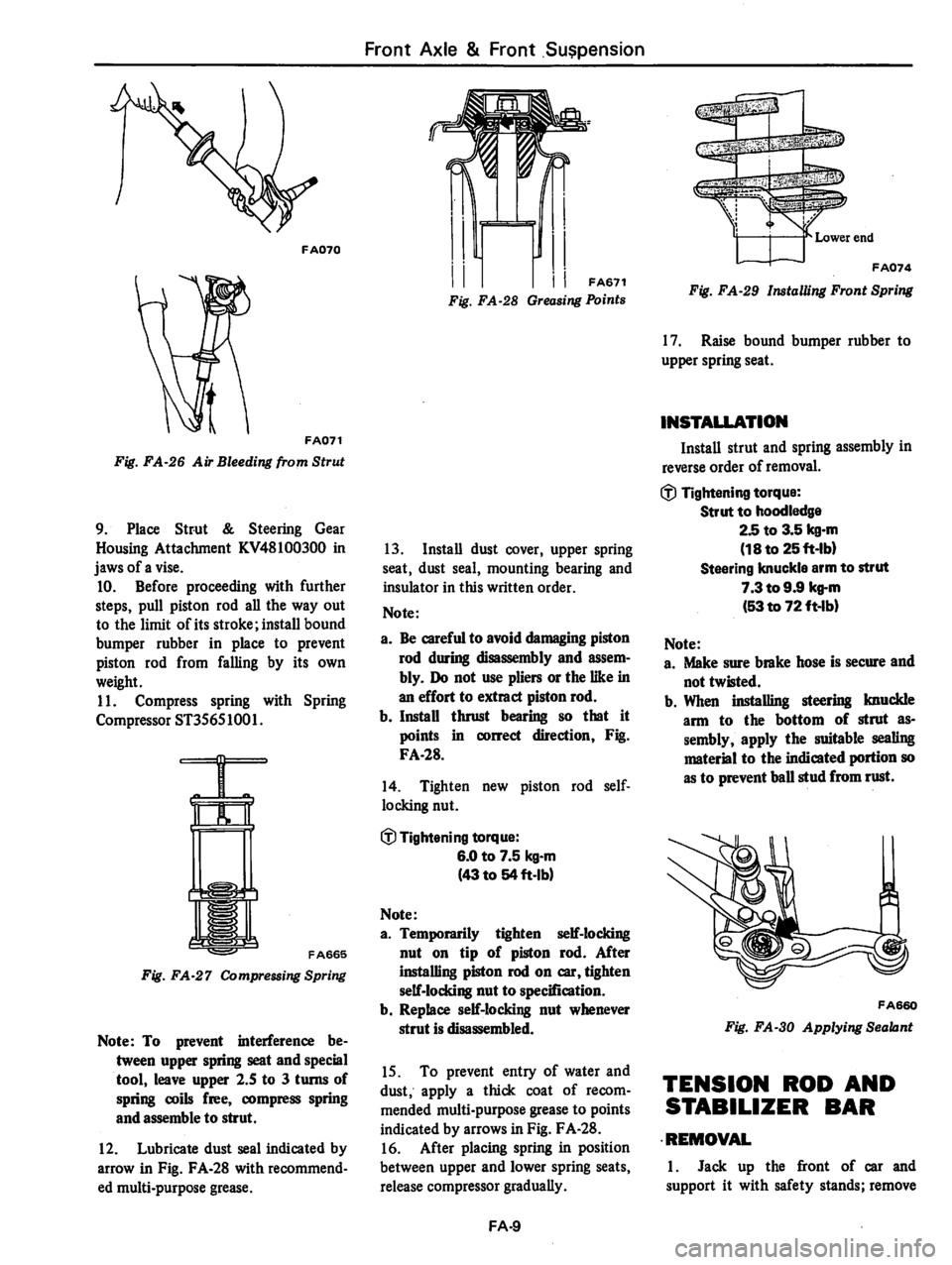 DATSUN 280Z 1977  Service Repair Manual 