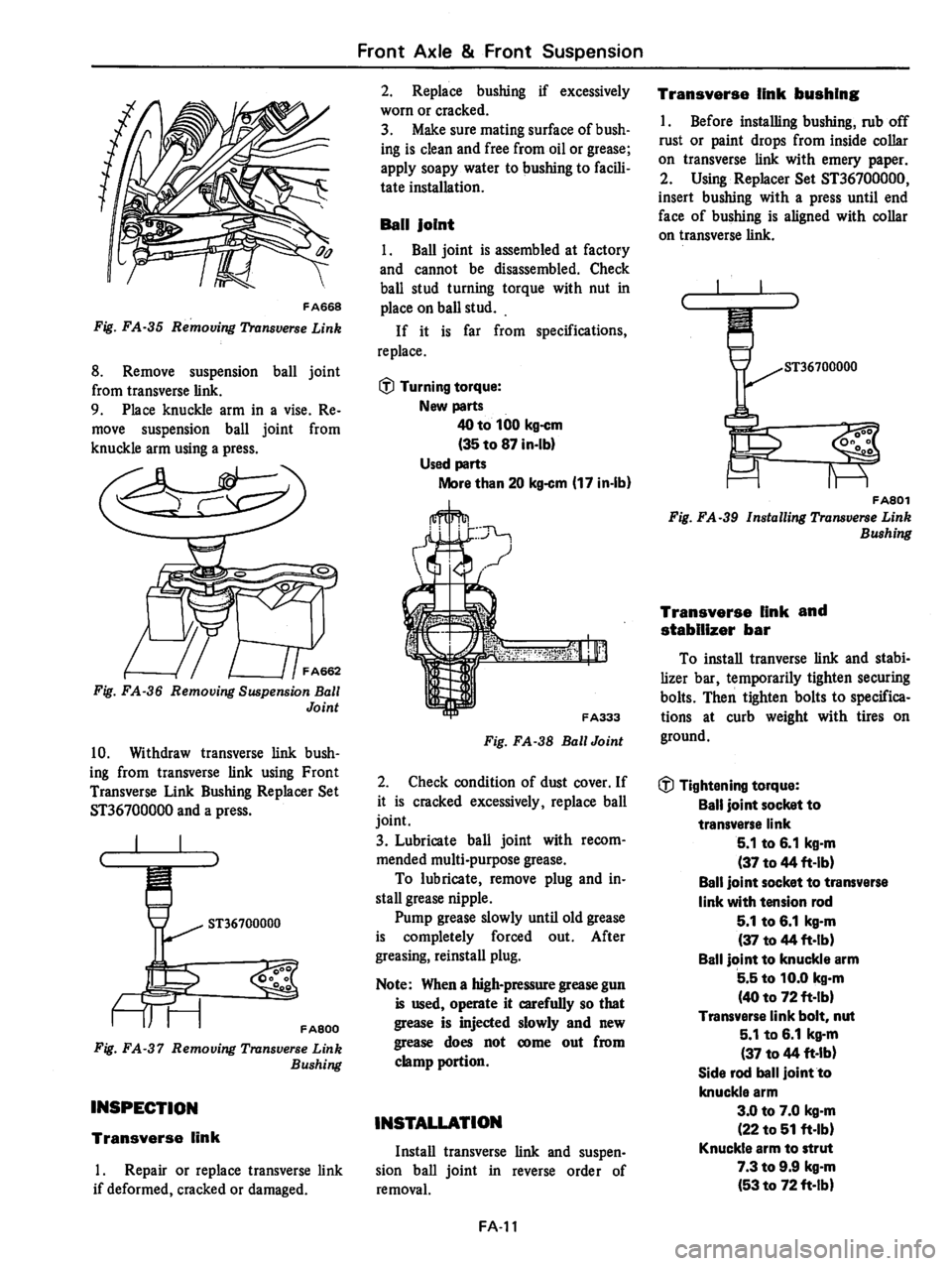 DATSUN 280Z 1977 Service Repair Manual DATSUN 280Z 1977 Service Repair Manual