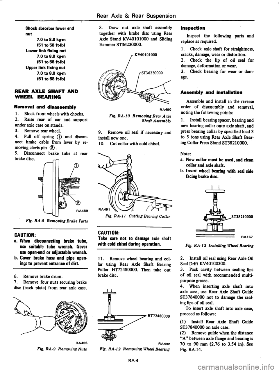 DATSUN 280Z 1977 Service Repair Manual DATSUN 280Z 1977 Service Repair Manual