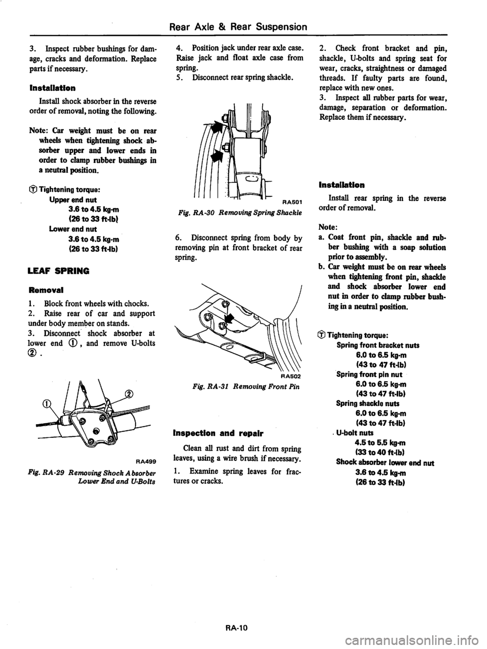 DATSUN 280Z 1977 Service Repair Manual DATSUN 280Z 1977 Service Repair Manual