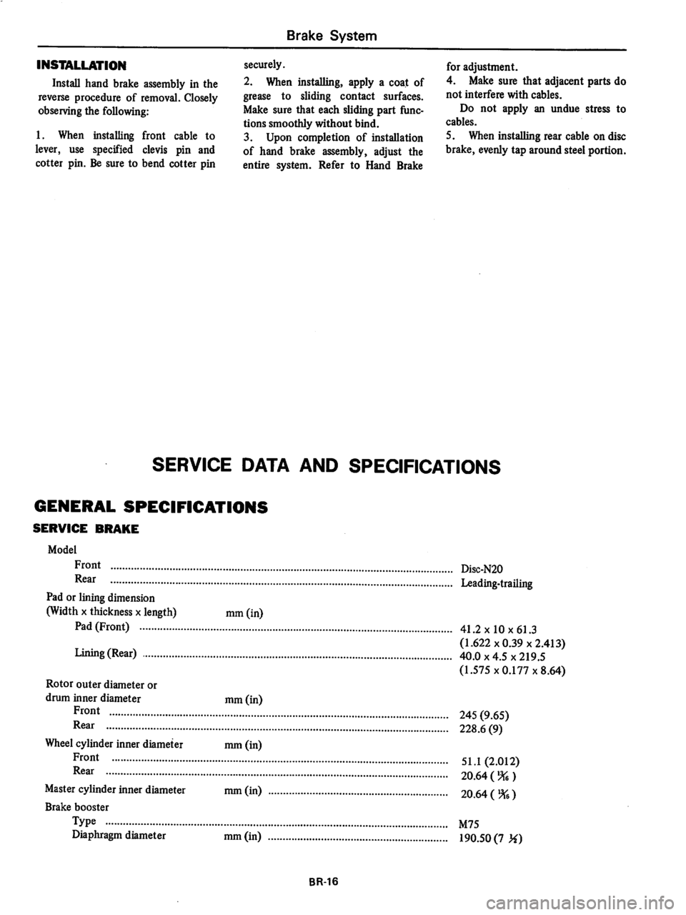 DATSUN 280Z 1977 Service Repair Manual DATSUN 280Z 1977 Service Repair Manual