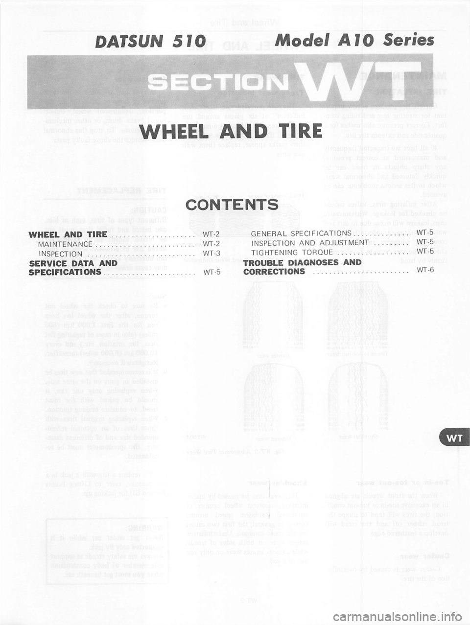 DATSUN 280Z 1977 Service Repair Manual DATSUN 280Z 1977 Service Repair Manual