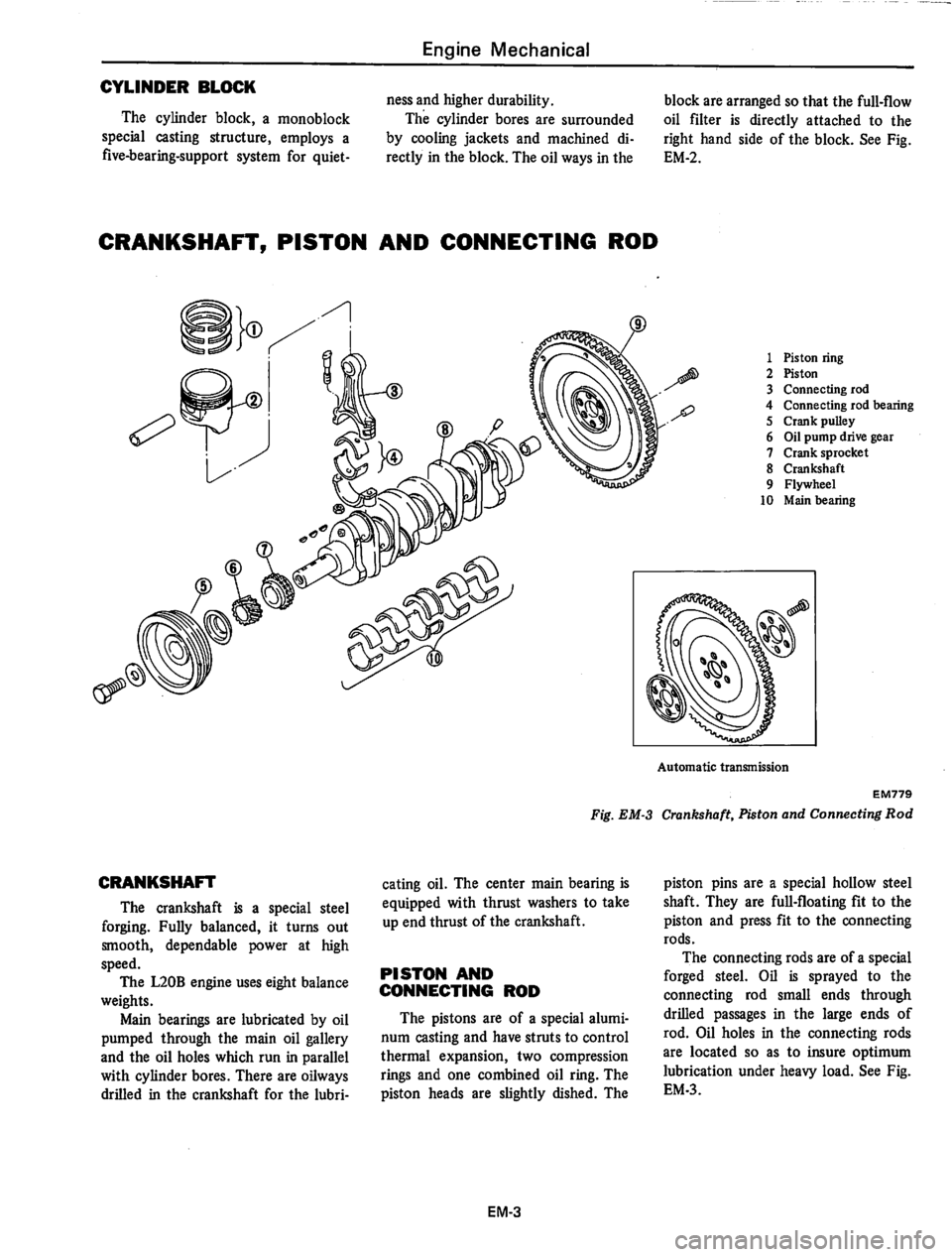 DATSUN 280Z 1977  Service Owners Guide 
