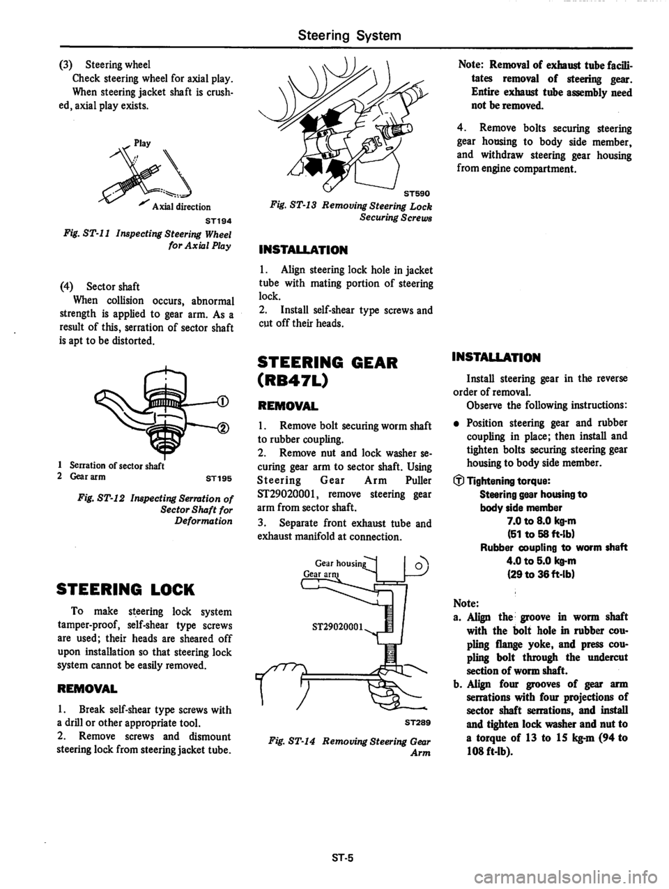 DATSUN 280Z 1977 Service Repair Manual DATSUN 280Z 1977 Service Repair Manual
