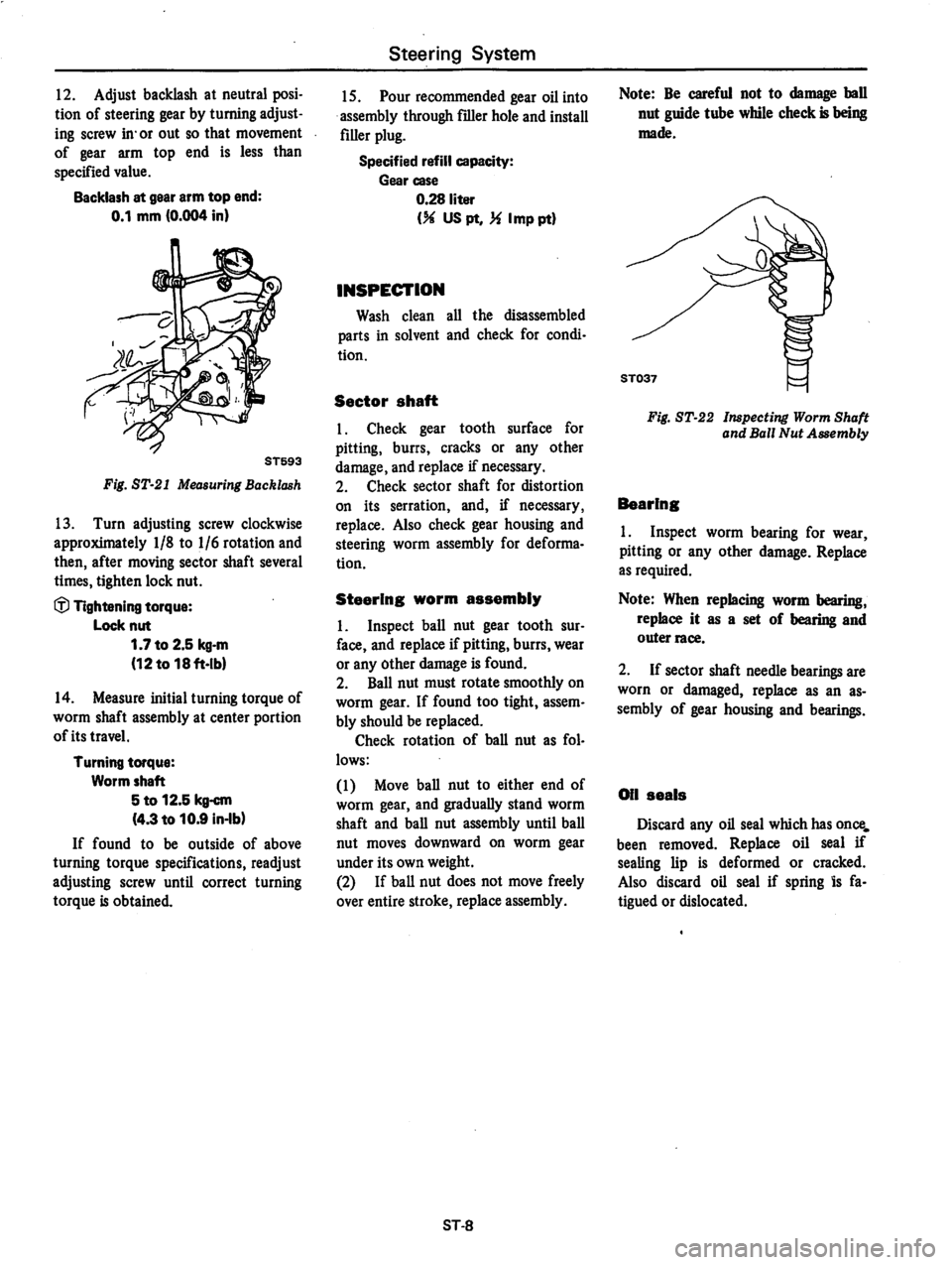 DATSUN 280Z 1977 Service Repair Manual DATSUN 280Z 1977 Service Repair Manual