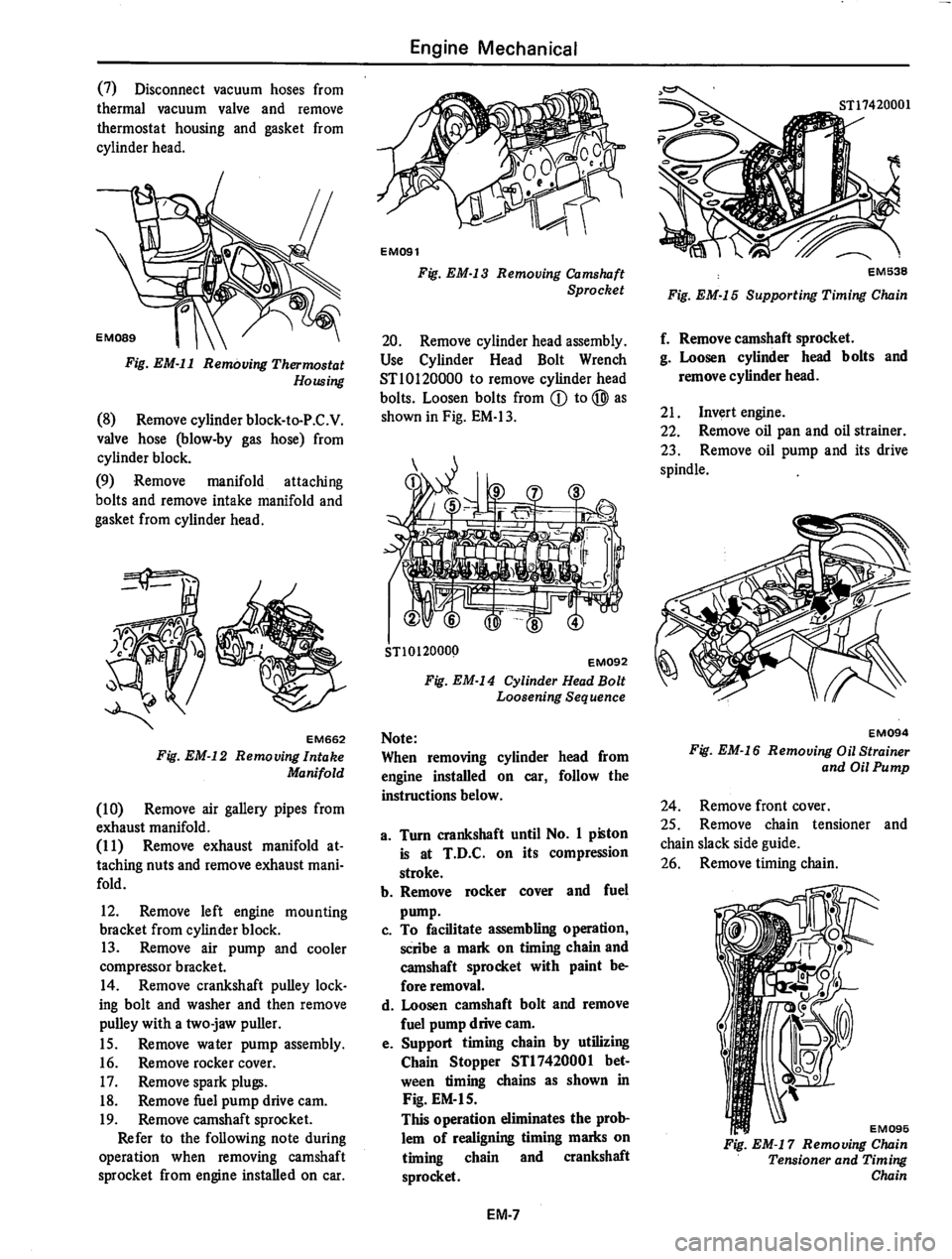 DATSUN 280Z 1977  Service Service Manual 