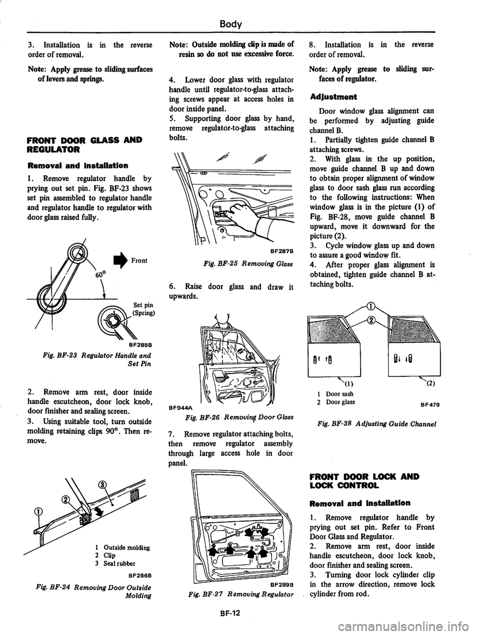 DATSUN 280Z 1977 Service Repair Manual DATSUN 280Z 1977 Service Repair Manual