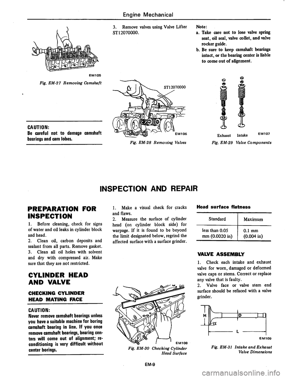 DATSUN 280Z 1977  Service Service Manual 