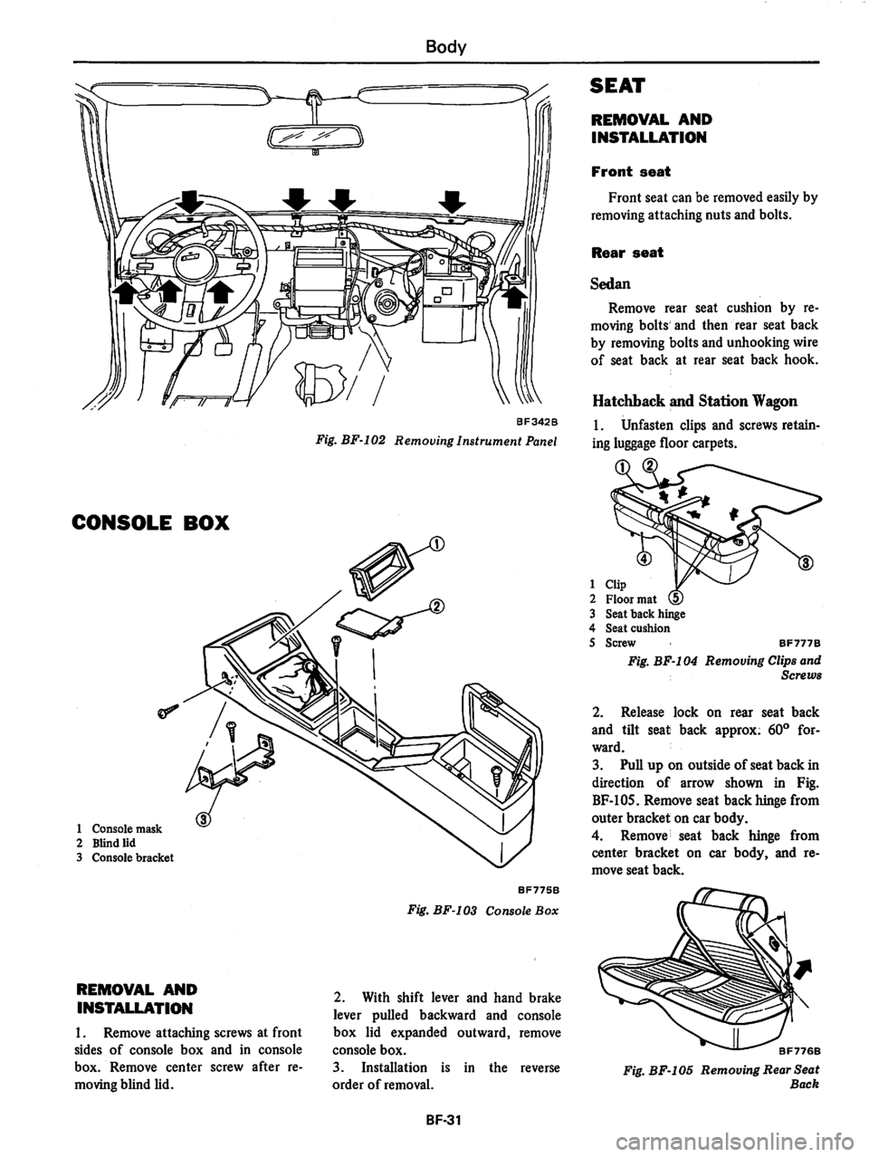 DATSUN 280Z 1977 Service Repair Manual DATSUN 280Z 1977 Service Repair Manual