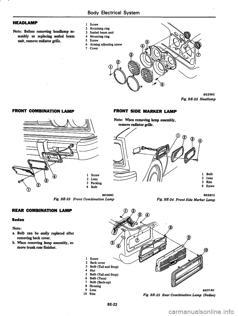 DATSUN 280Z 1977 Service Repair Manual DATSUN 280Z 1977 Service Repair Manual