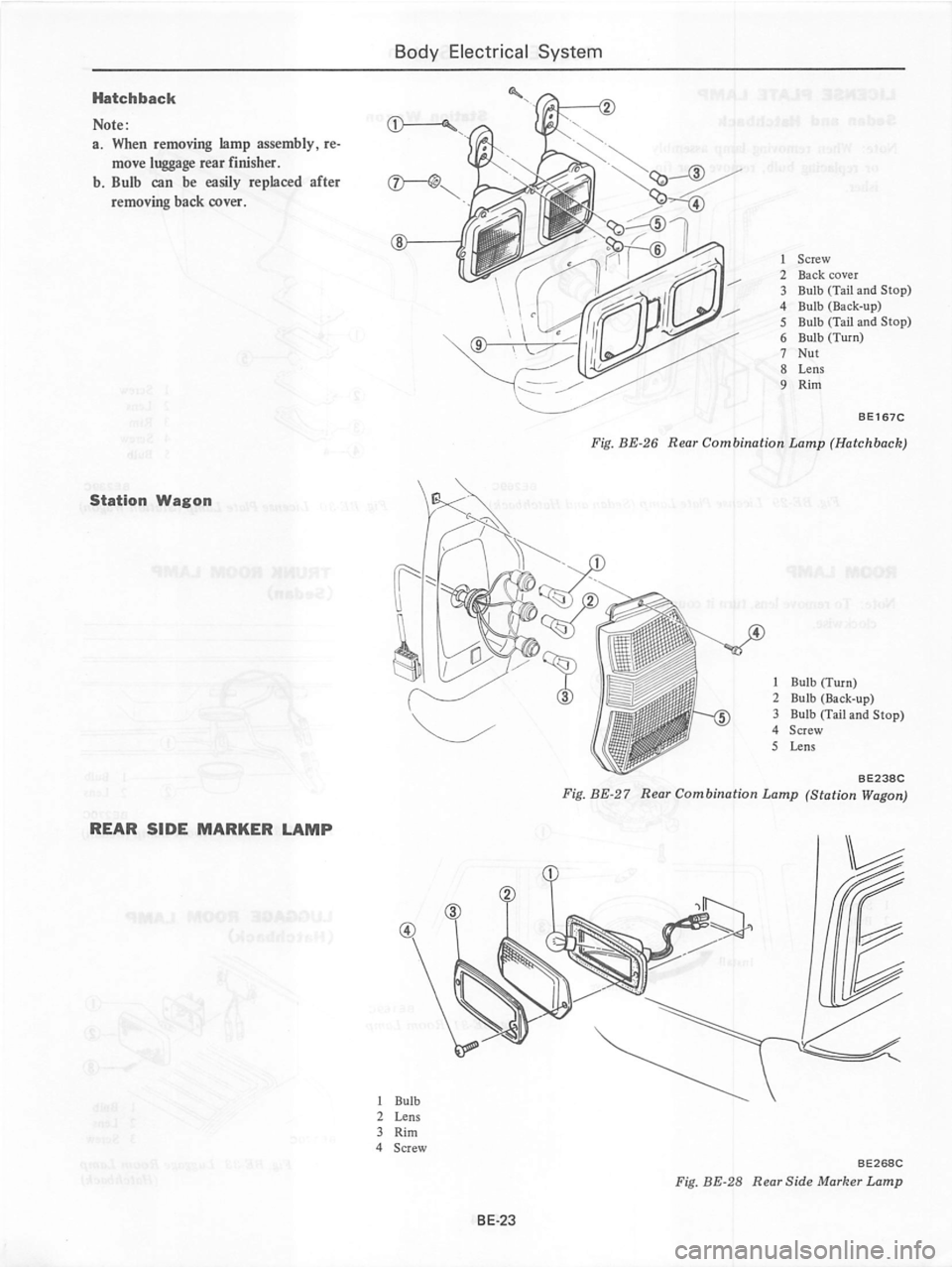 DATSUN 280Z 1977 Service Repair Manual DATSUN 280Z 1977 Service Repair Manual