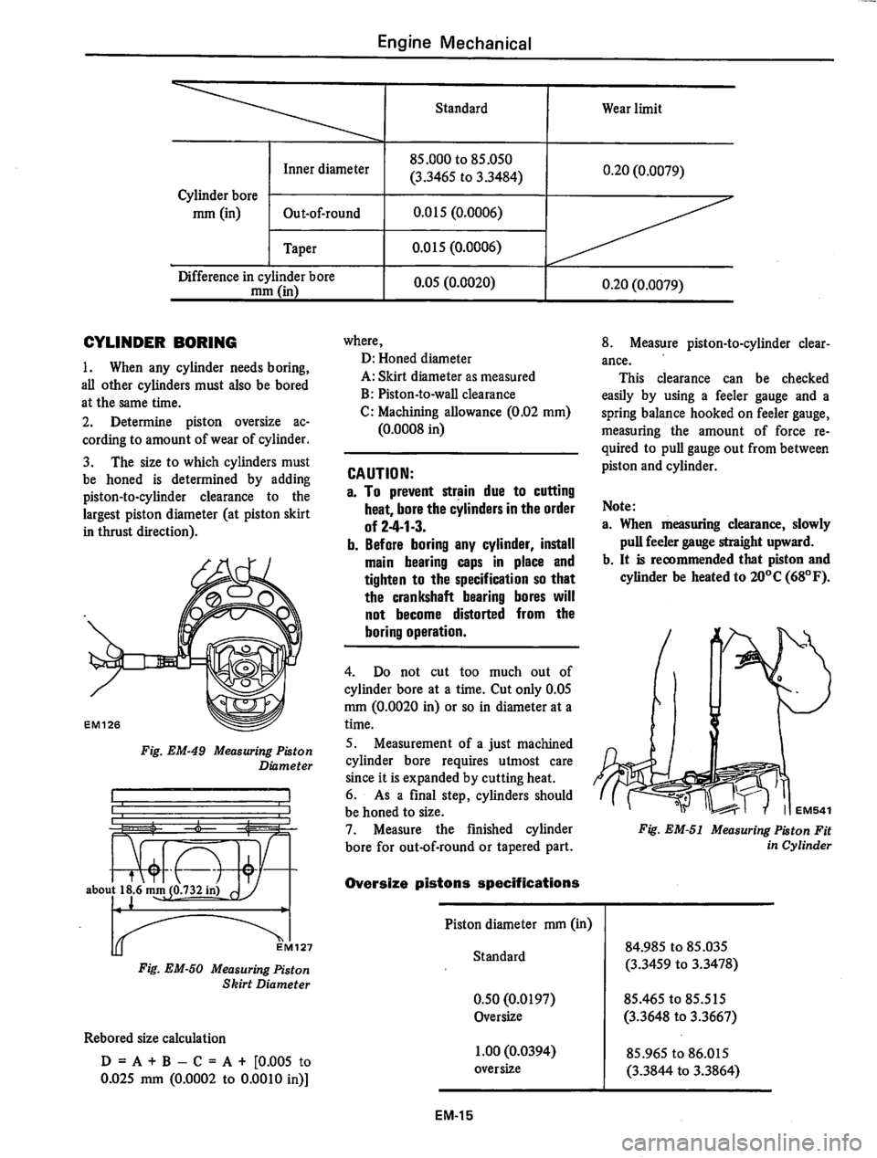 DATSUN 280Z 1977  Service Service Manual 