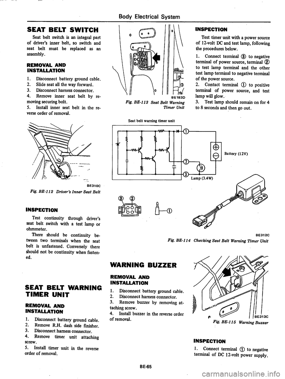 DATSUN 280Z 1977 Service Repair Manual DATSUN 280Z 1977 Service Repair Manual