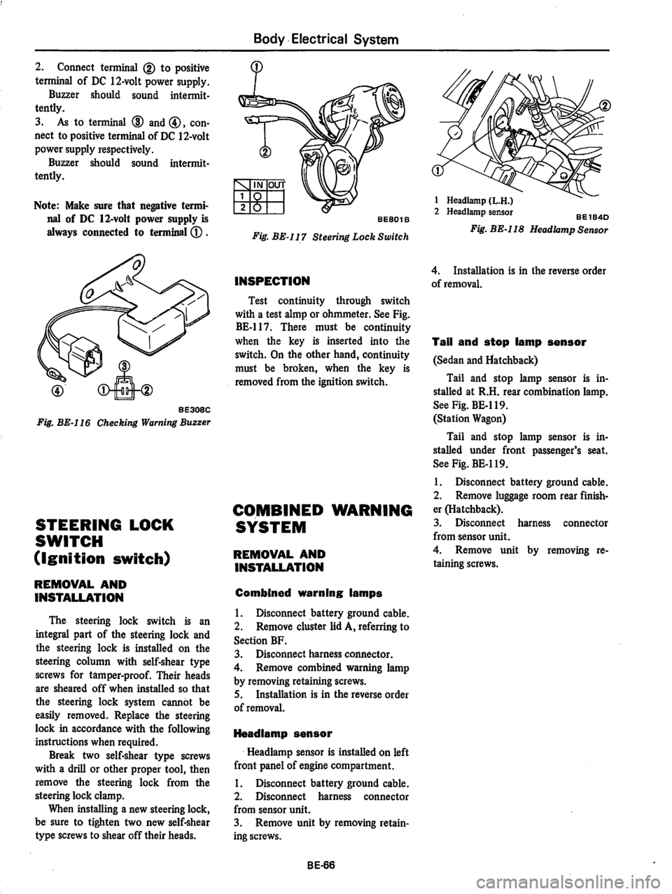DATSUN 280Z 1977 Service Repair Manual DATSUN 280Z 1977 Service Repair Manual
