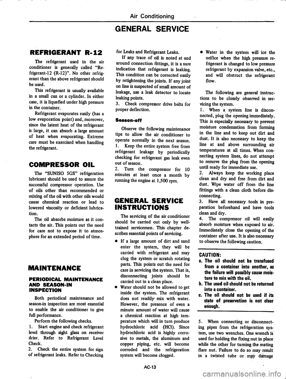 DATSUN 280Z 1977 Service Repair Manual DATSUN 280Z 1977 Service Repair Manual