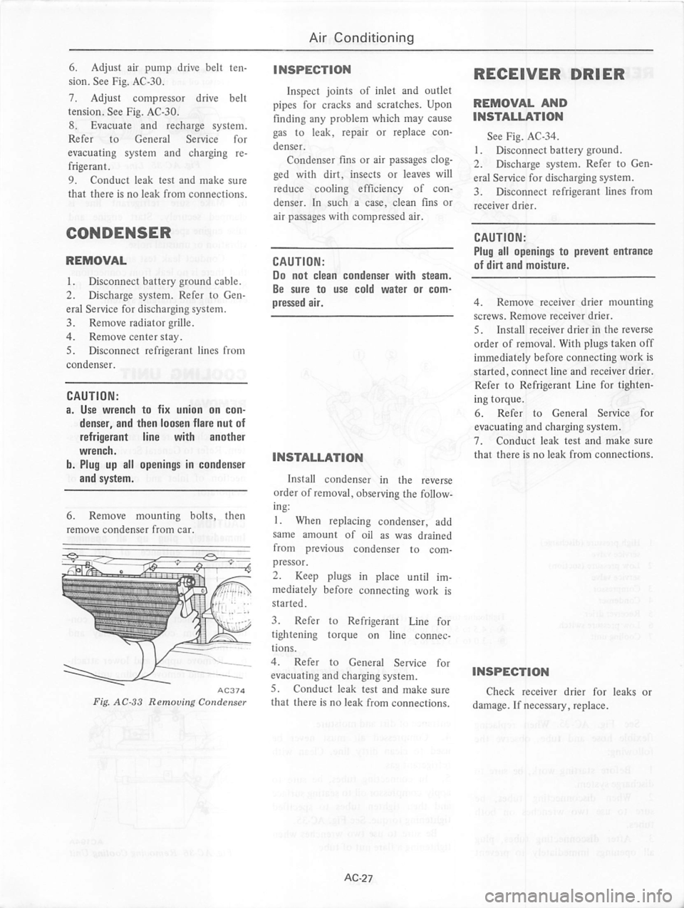 DATSUN 280Z 1977 Service Repair Manual DATSUN 280Z 1977 Service Repair Manual