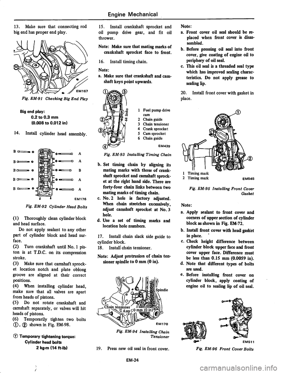 DATSUN 280Z 1977  Service Workshop Manual 