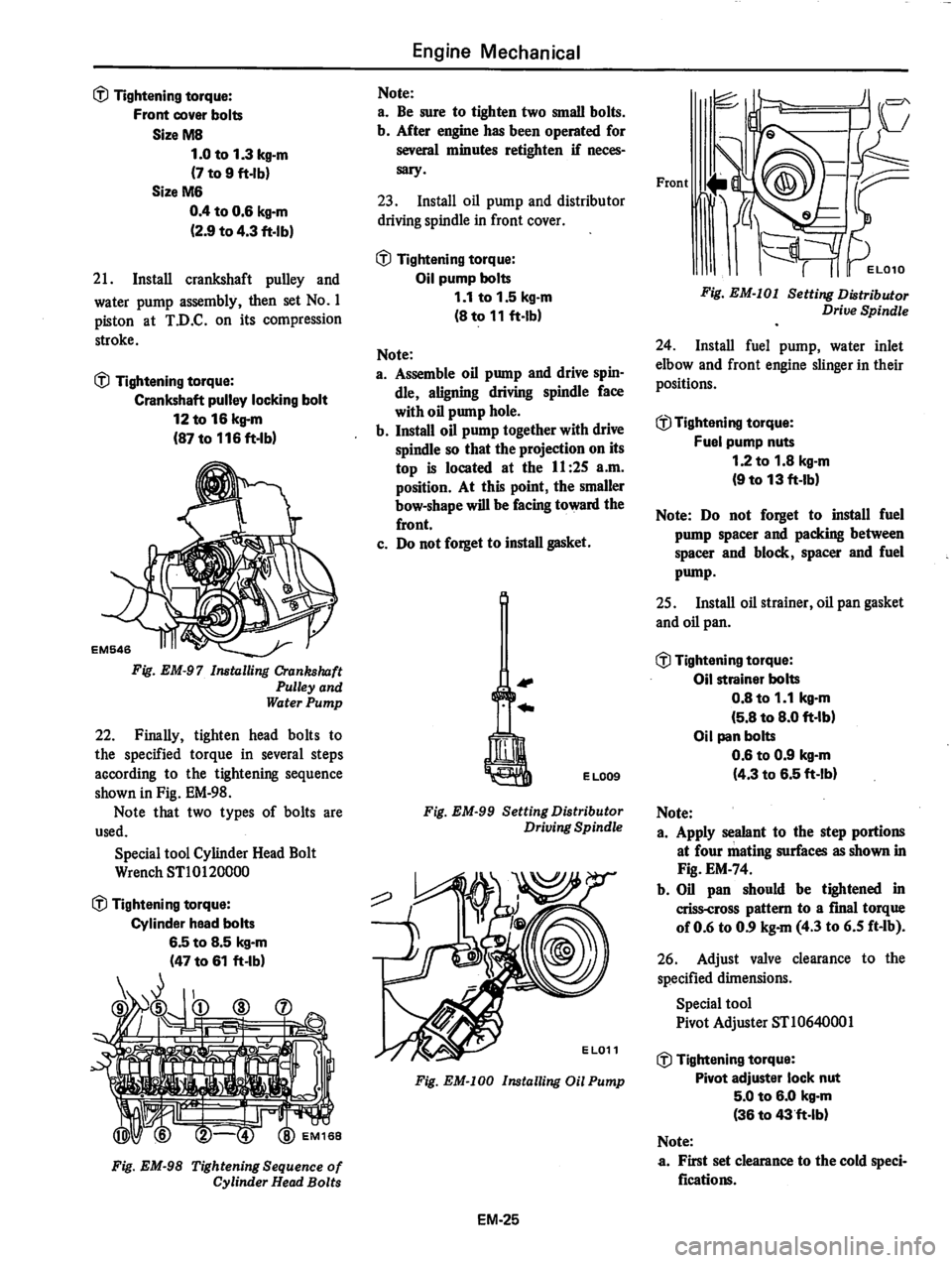 DATSUN 280Z 1977  Service Workshop Manual 