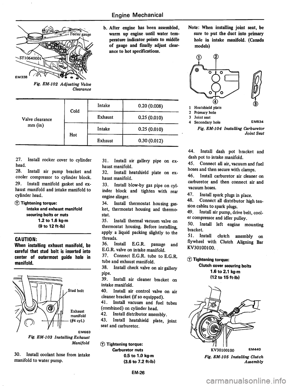 DATSUN 280Z 1977  Service Workshop Manual 