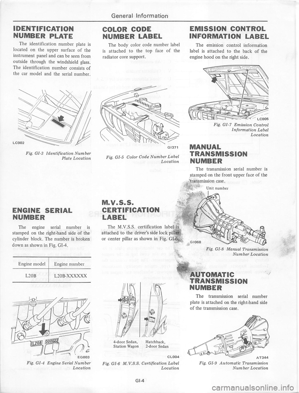 DATSUN 280Z 1977 Service Repair Manual DATSUN 280Z 1977 Service Repair Manual