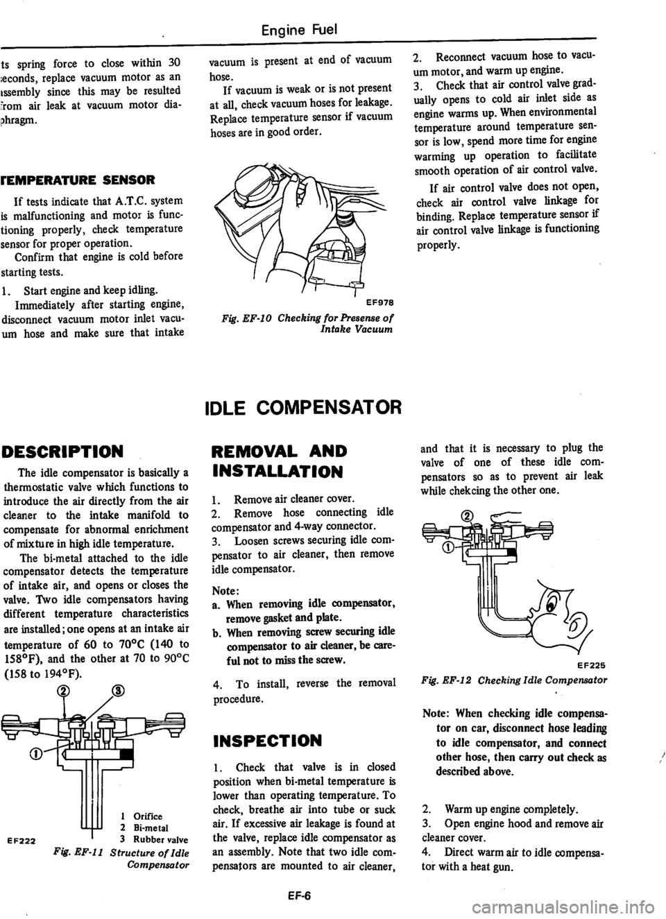 DATSUN 280Z 1977 Service Manual Online DATSUN 280Z 1977 Service Manual Online