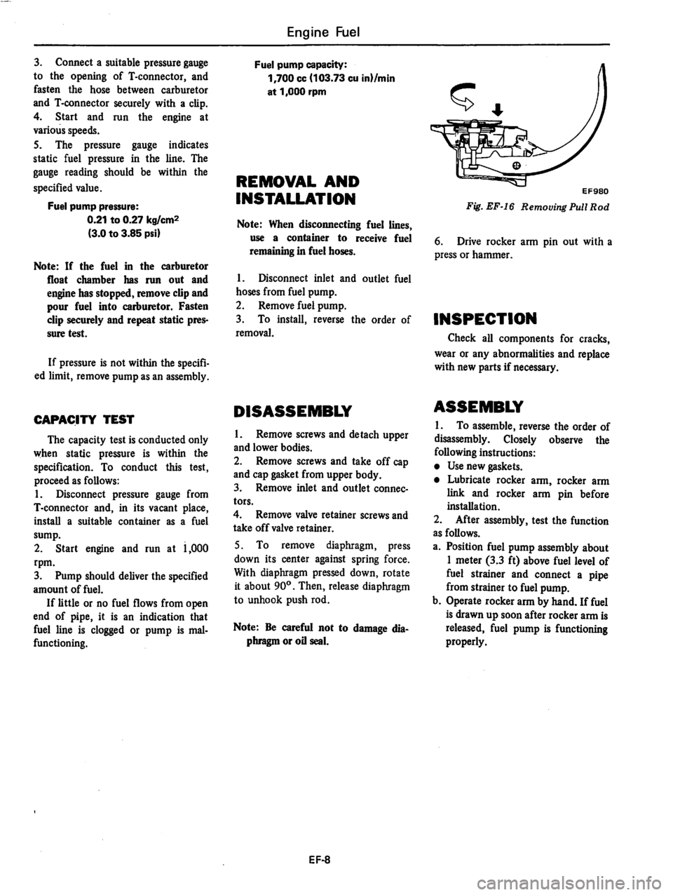 DATSUN 280Z 1977 Service Manual Online DATSUN 280Z 1977 Service Manual Online