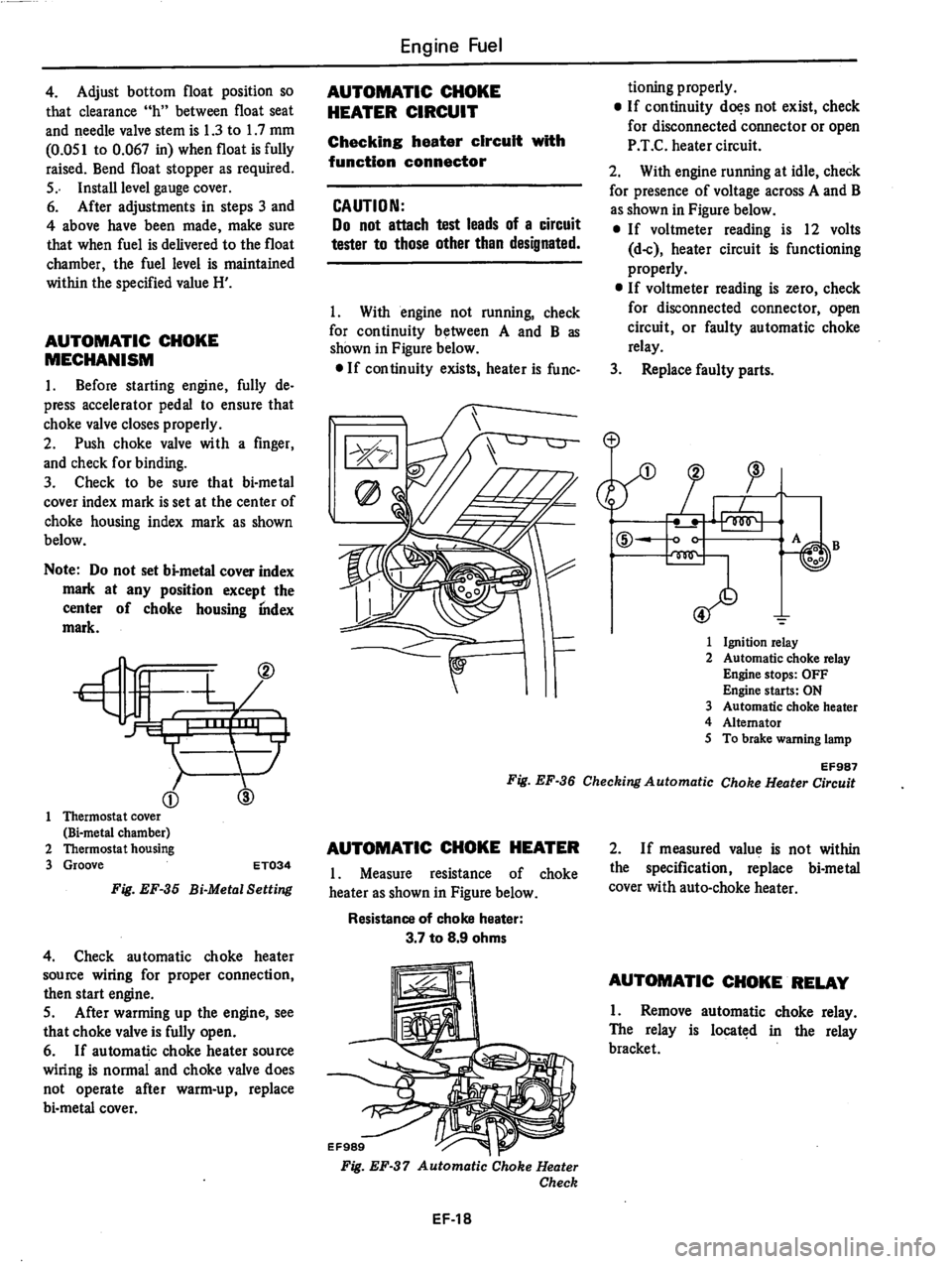 DATSUN 280Z 1977  Service Owners Manual 