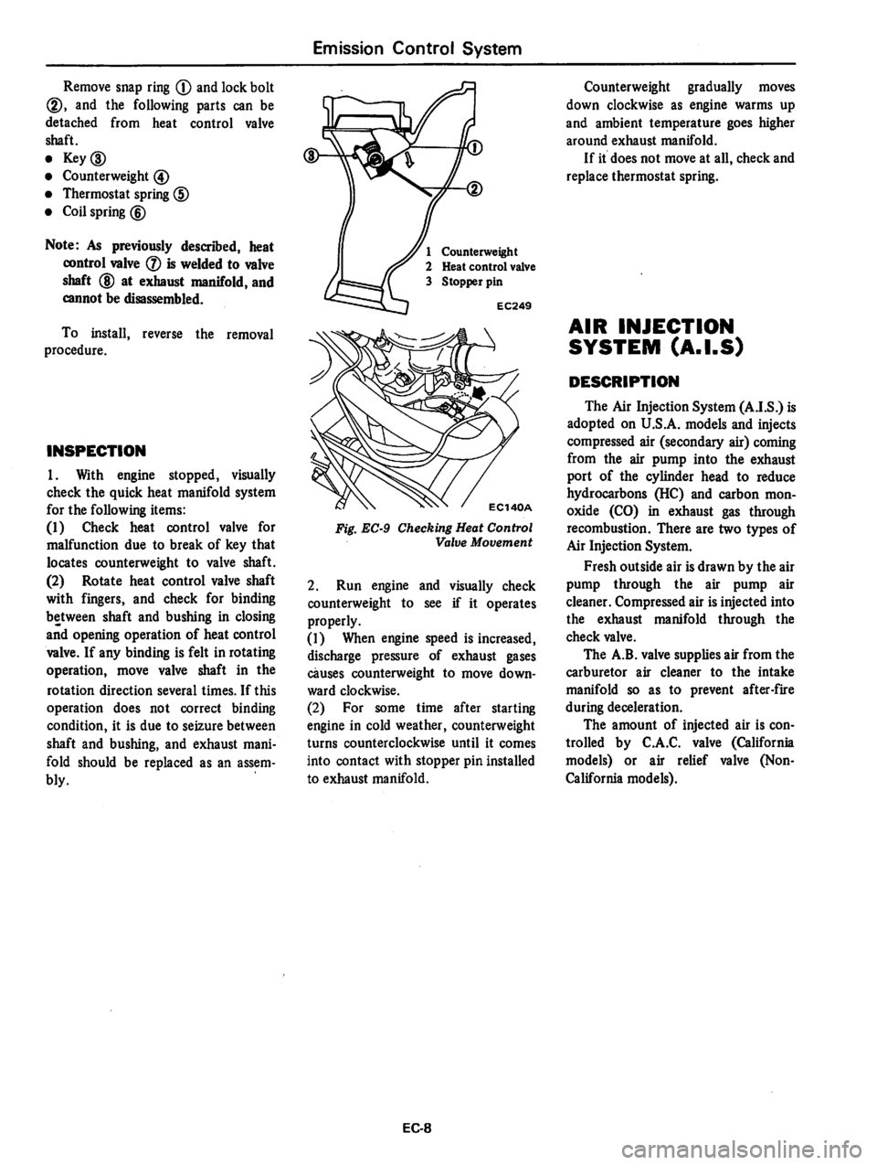 DATSUN 310 1979 Service Repair Manual DATSUN 310 1979 Service Repair Manual