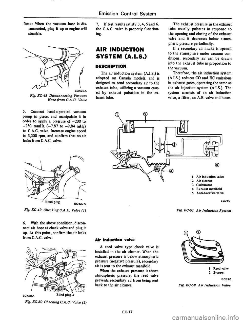 DATSUN 310 1979 Service Repair Manual DATSUN 310 1979 Service Repair Manual