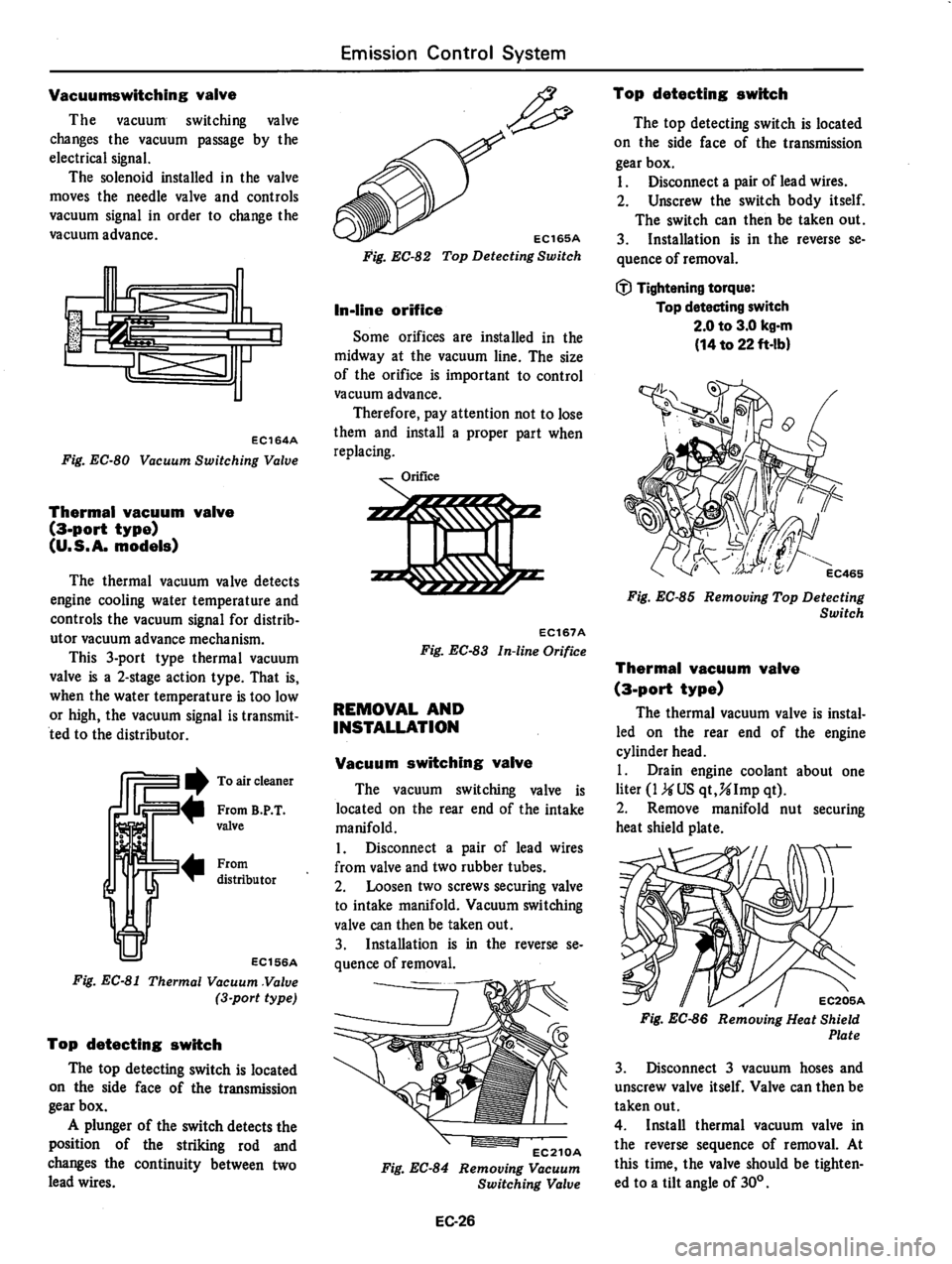 DATSUN 310 1979 Service Repair Manual DATSUN 310 1979 Service Repair Manual