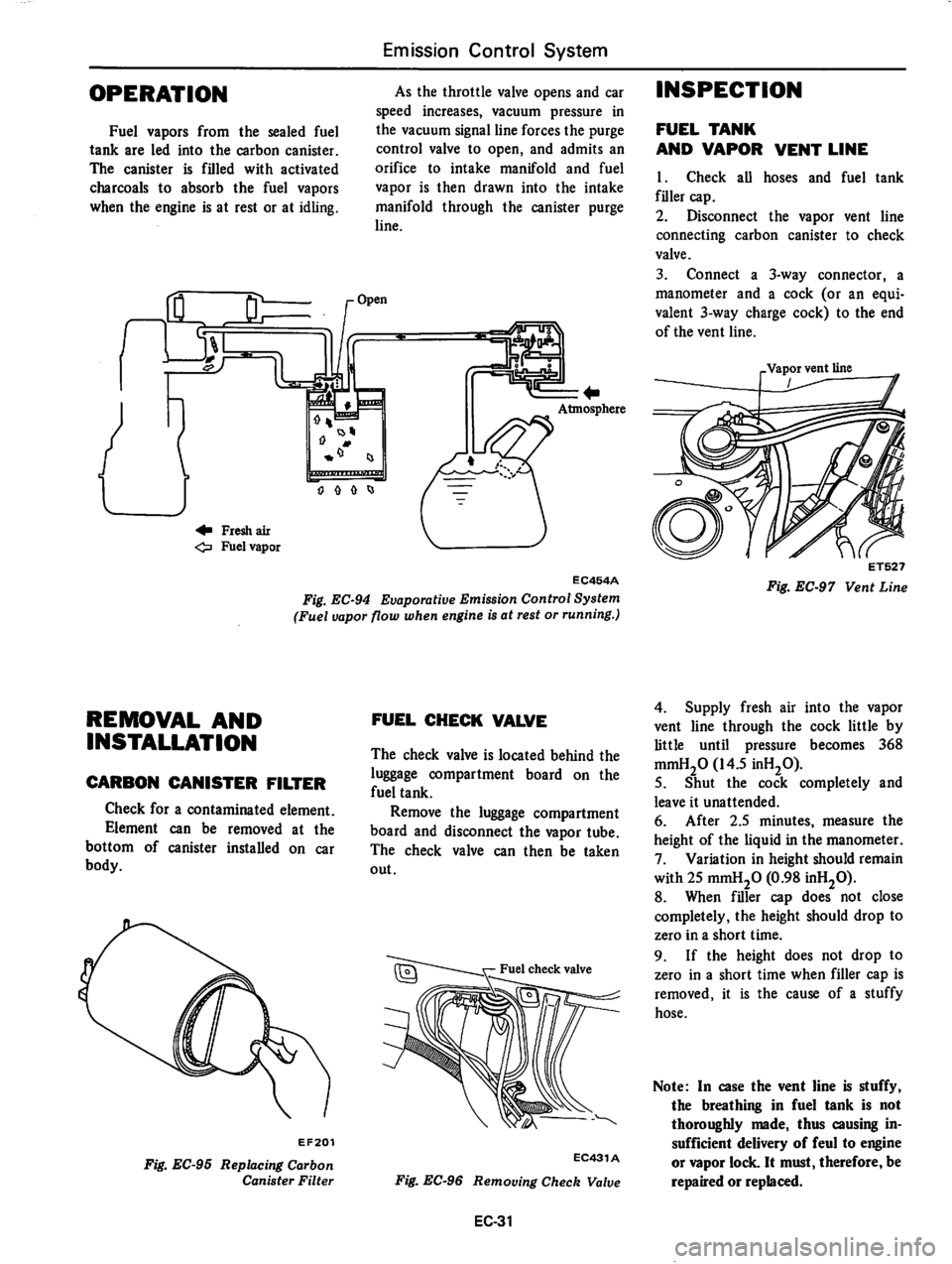 DATSUN 310 1979 Service Repair Manual DATSUN 310 1979 Service Repair Manual