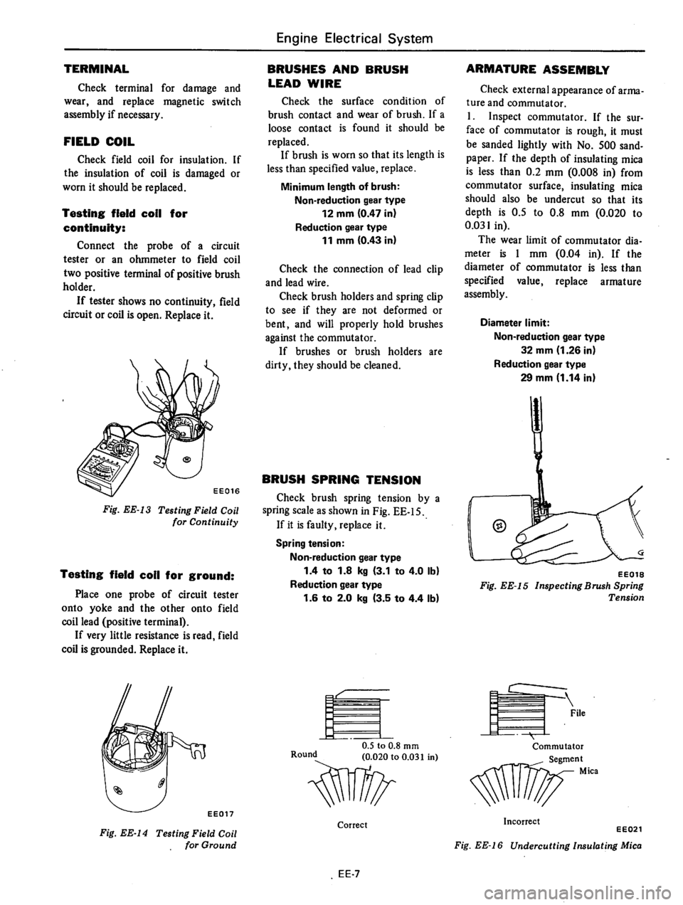 DATSUN 310 1979 Service Repair Manual DATSUN 310 1979 Service Repair Manual