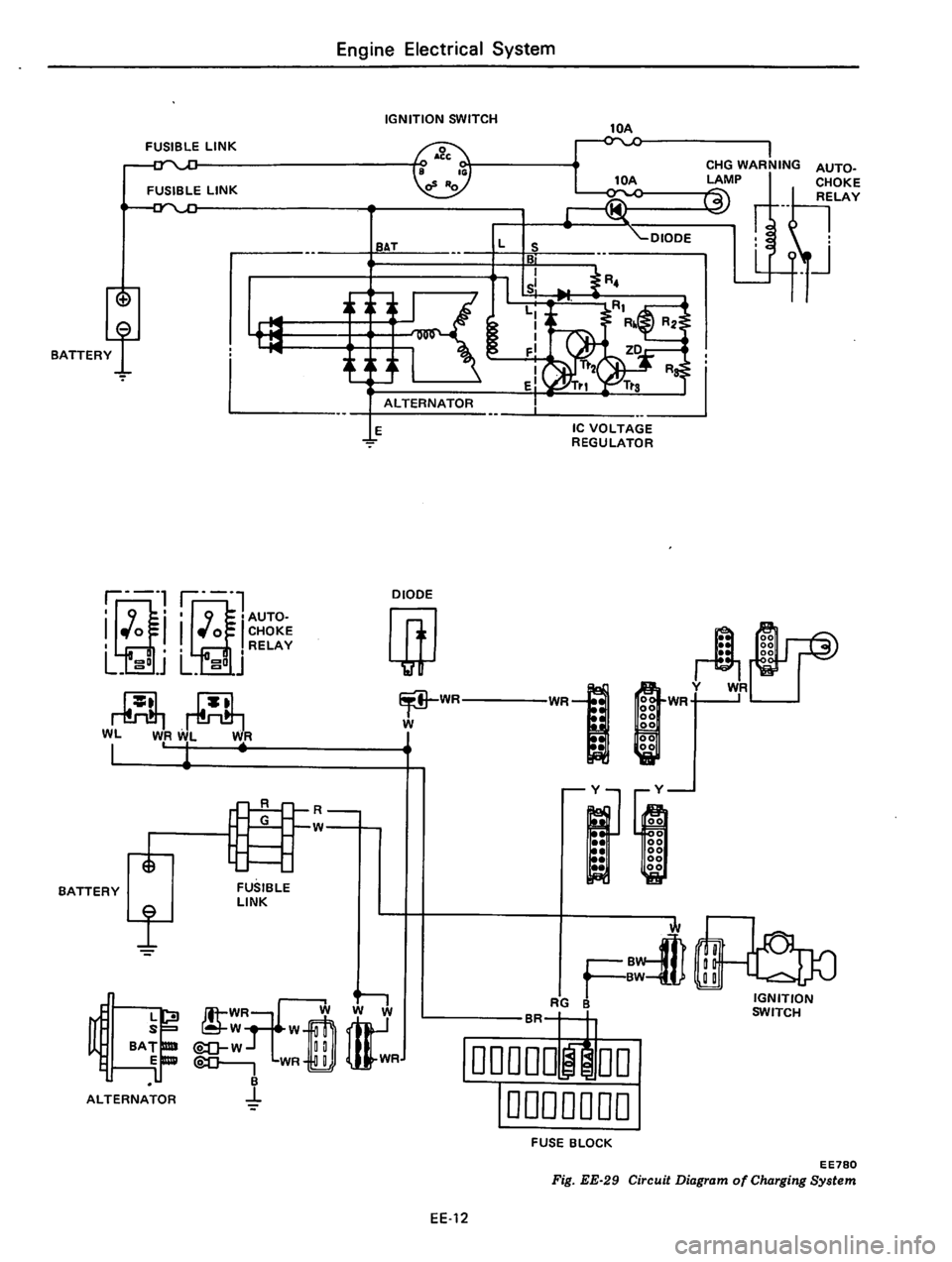 DATSUN 310 1979  Service Repair Manual 