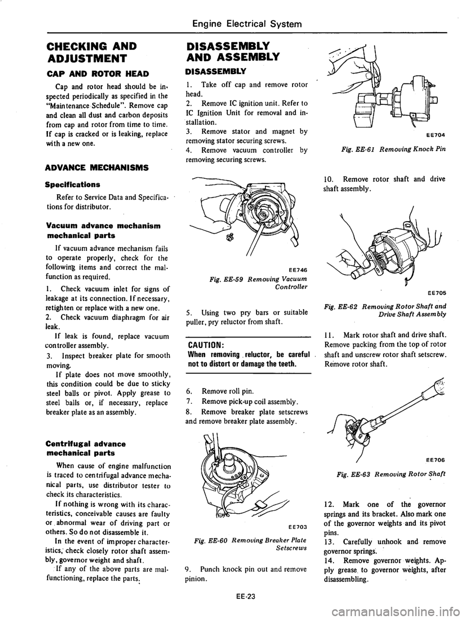 DATSUN 310 1979 Service Repair Manual DATSUN 310 1979 Service Repair Manual